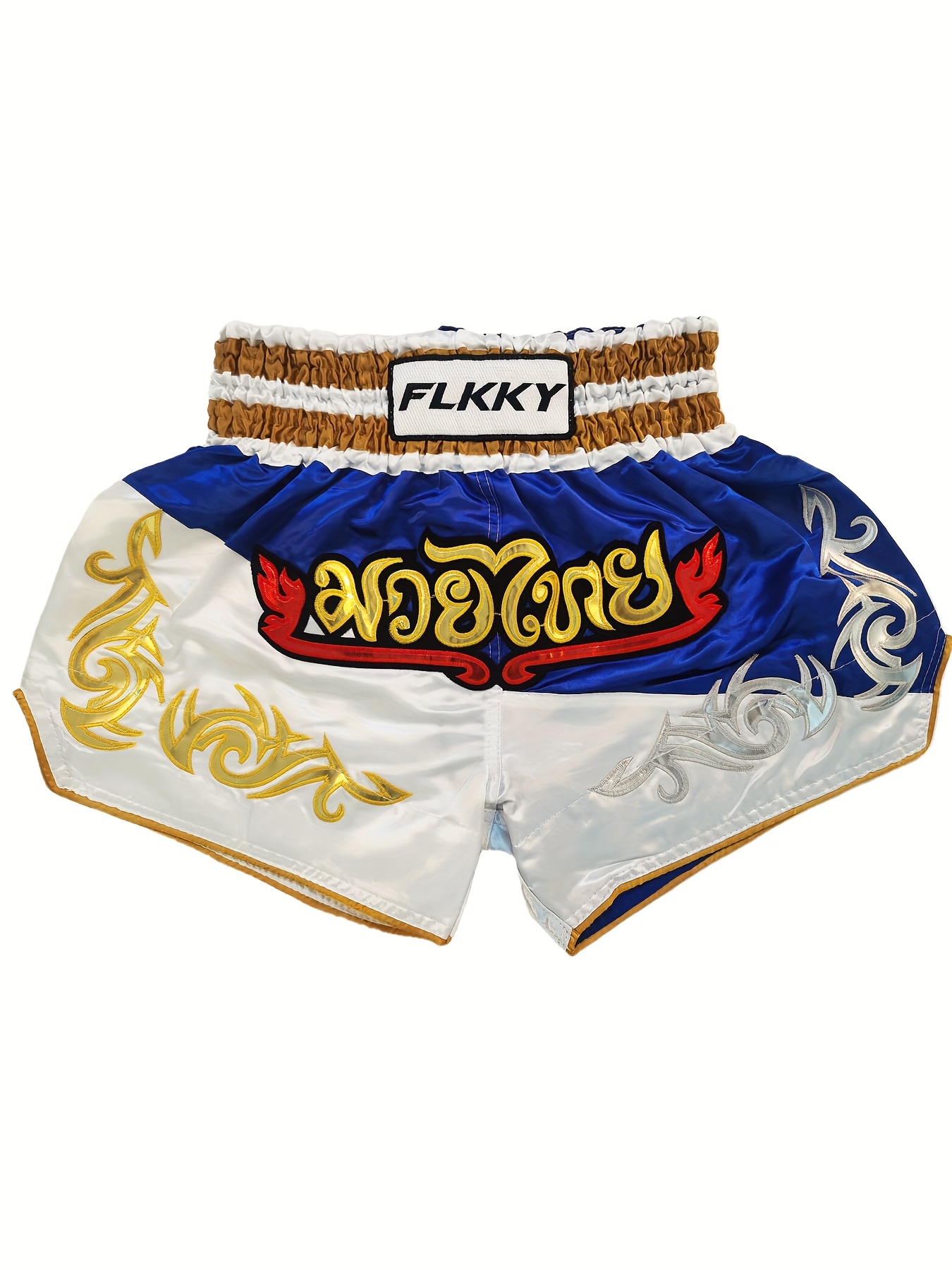 pantalones cortos   de muay thai para   - pantalones cortos de mma de   rápido con bordado 3d y elasticidad en 4 direcciones, pantalones de entrenamiento profesional de kickboxing para  