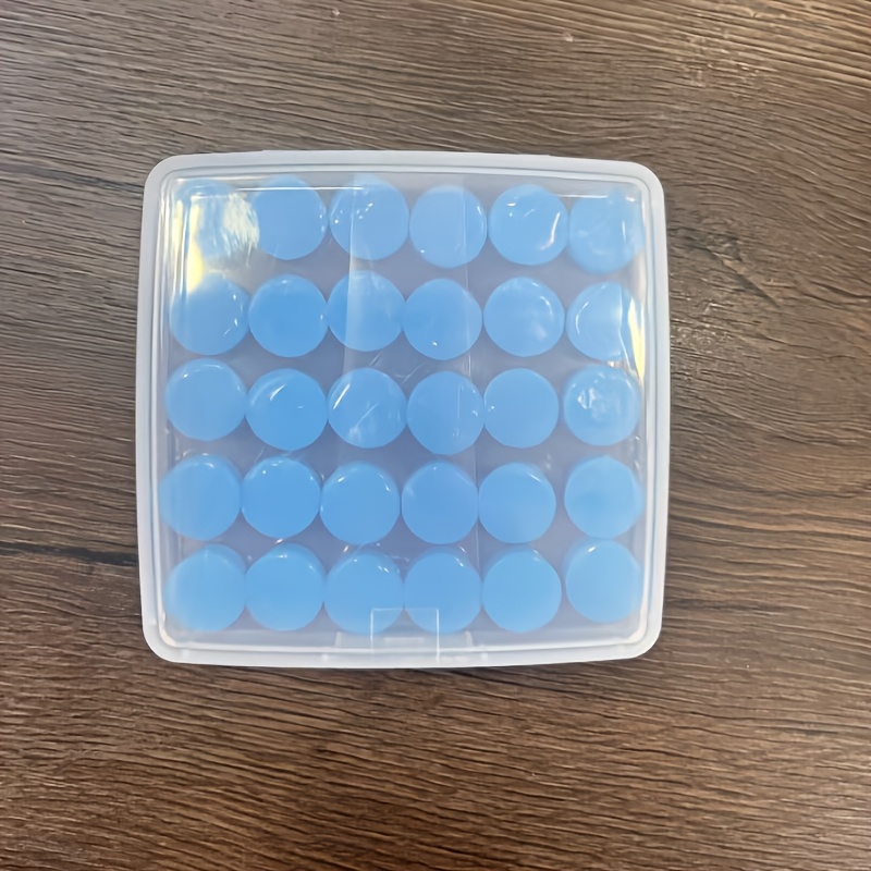 Image of 30pcs Moldable Silicone Earplugs, Moldable Silicone Clay Style Reusable Earplugs, This Earplug Is For Swimming, Sleeping And Air Travel