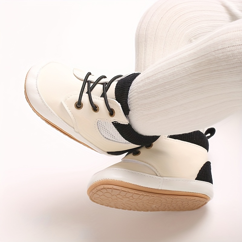 Schattige geborduurde beertjes, eerste loopschoentjes voor pasgeborenen