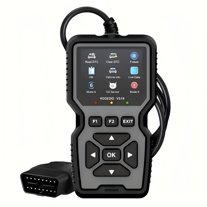 TEMU Diagnostic Scanner, Automotive Fault Code Reader With Reset Function, Supports 6, 8, And I/m Readiness Test, Suitable For Automatic Check Engine