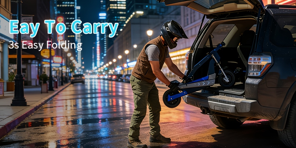 electric scooter brushless motor 35ah 11 inch tires   range of about 50 miles long   scooter 330lbs weight capacity suitable for urban commuting outdoor camping and     birthday gift Product details 4