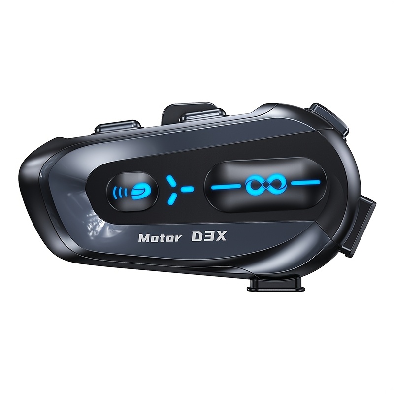 Moman Motorcycle Intercom, H2S Motorbike Helmet Headset 2-Way 1000M