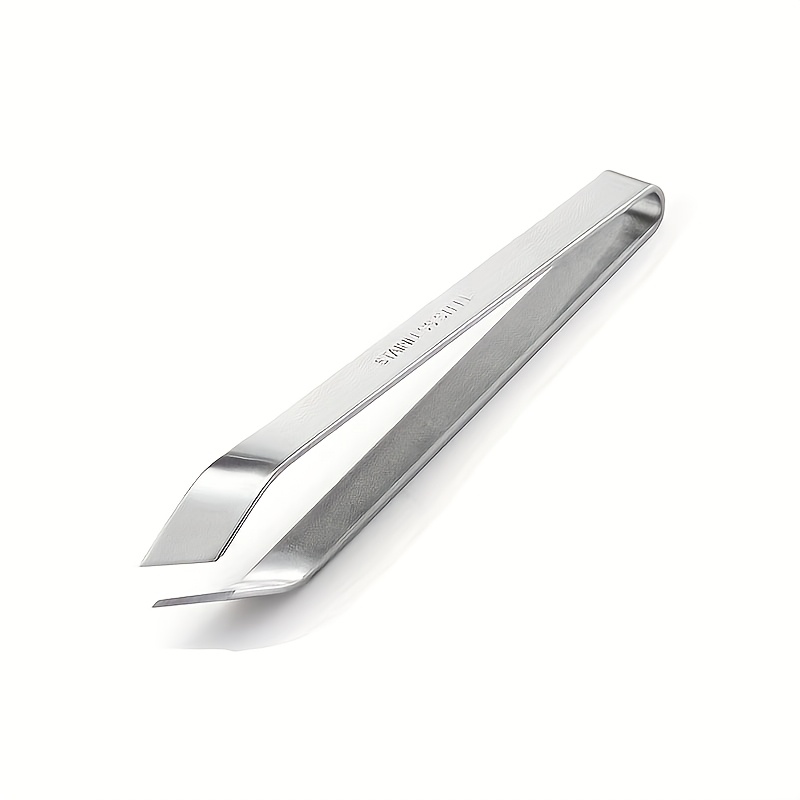 TEMU 1 pinza per di pesce in acciaio inossidabile per barbecue, pinze per rimozione gamberetti e , strumento per barbecue, insalata