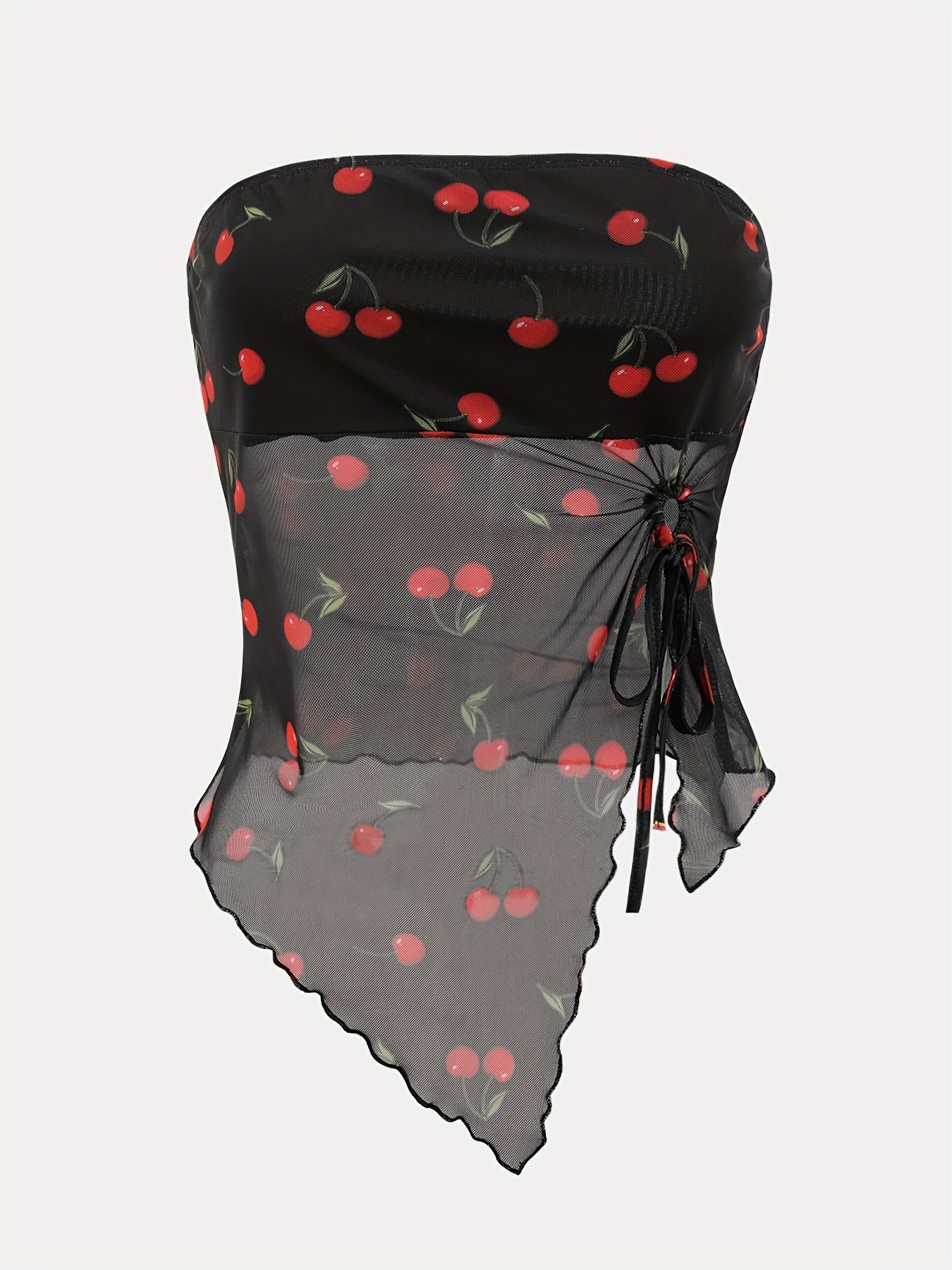 cherry tank top sold on Temu United States