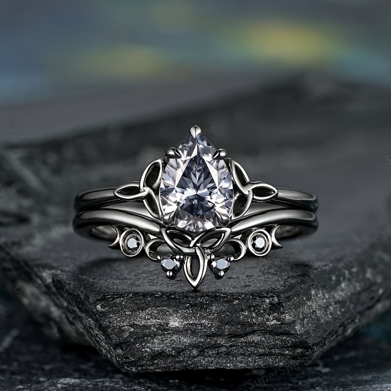 2pcs set luxury personality mens ring mens Temu