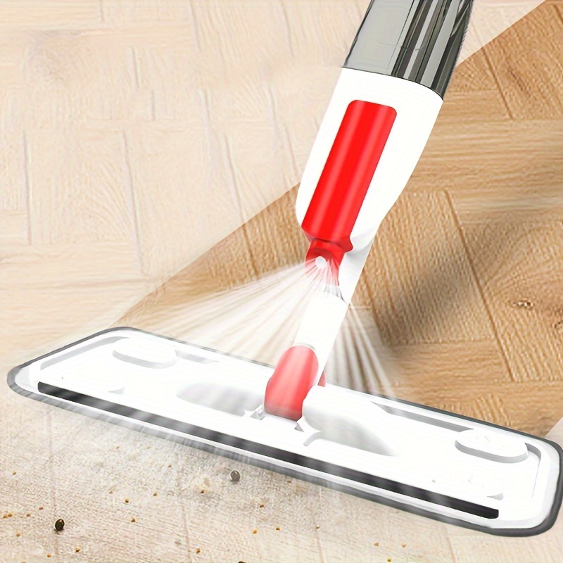 1set household spray mop rotating flat spray mop dry and wet dual use mop lazy mop creative water spray mop suitable for living room bathroom kitchen cleaning cleaning supplies cleaning tool details 1