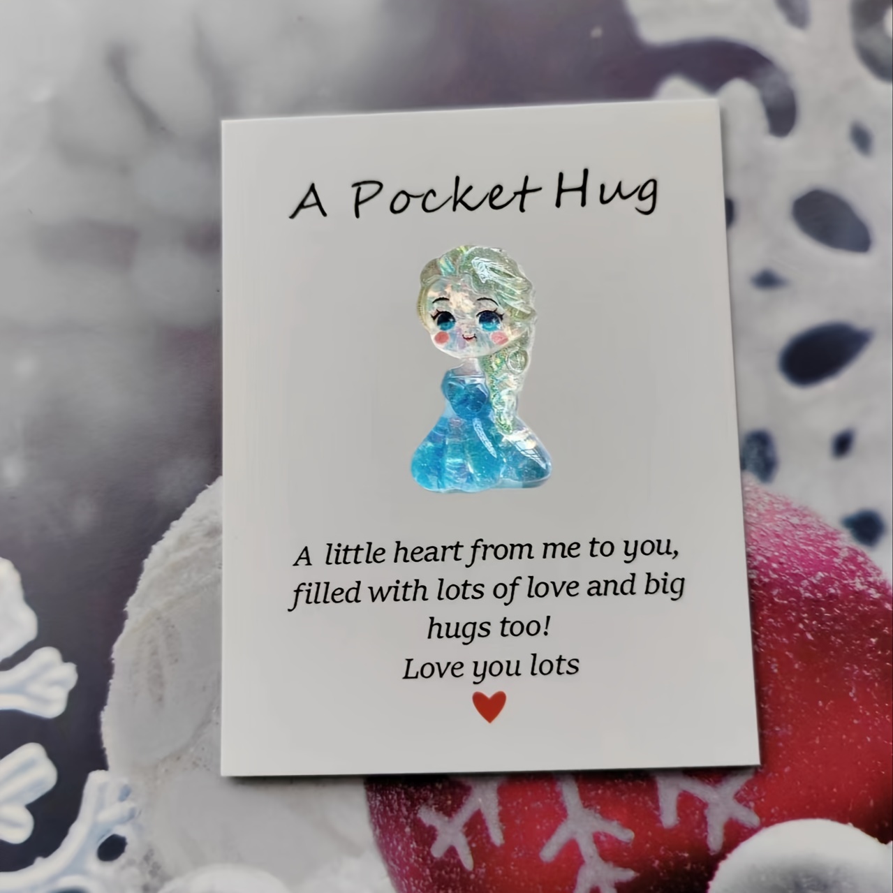 

[customer ] Pocket Hug With Sparkling Princess - Birthdays, Graduations, Weddings & Valentine's Day Gifts For Daughters And Sisters