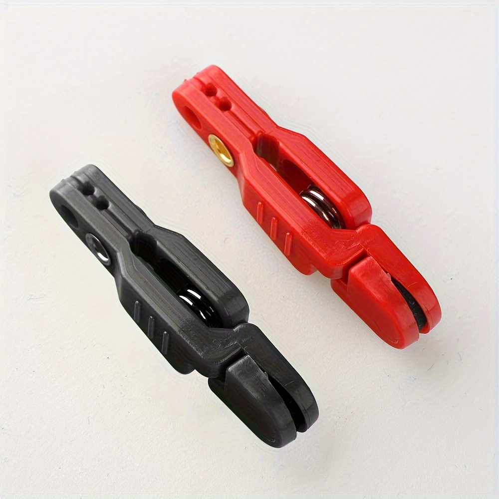 MiOYOOW 10PCS Heavy Tension Snap Release Clips, Red