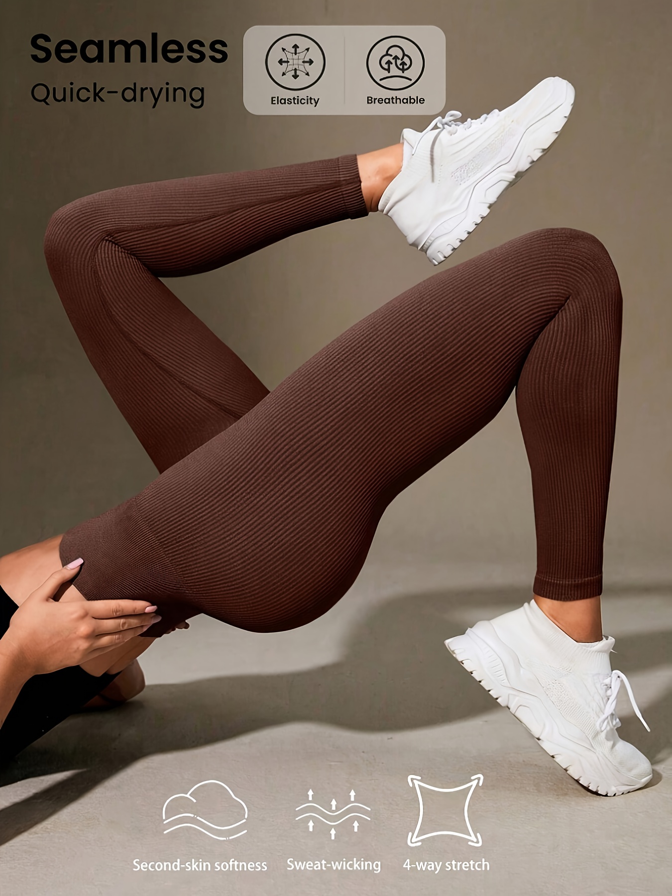 yoga exercise pants tummy control     wicking and breathable suitable for fitness running rock climbing badminton and other wearable  