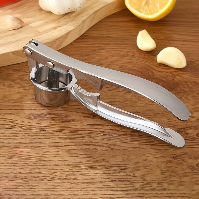 new garlic press and walnut cracker manual kitchen tools   and walnut peeling suitable for   and modern kitchens kitchen essentials stylish metal end durable kitchen utensils details 4