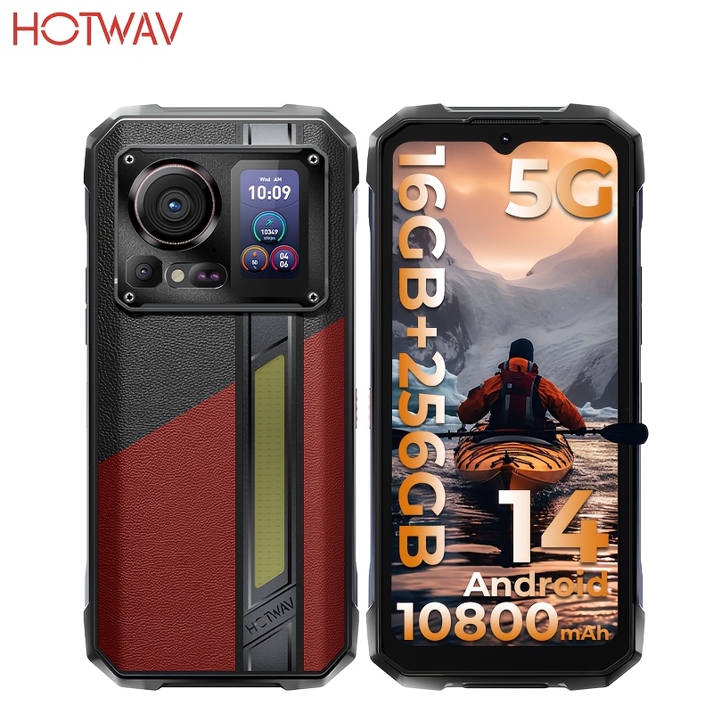 Hotwav 7 Pro 5g Rugged Phone 7050 200mp Rear Camera 24mp(night Vision) 14 6.6'' Fhd+ 2.4k 120hz Display Smartphone 16gb(up To 20gb Expansion) +256gb Rom(up To 2tb Expansion) 10800mah Mobile Phone