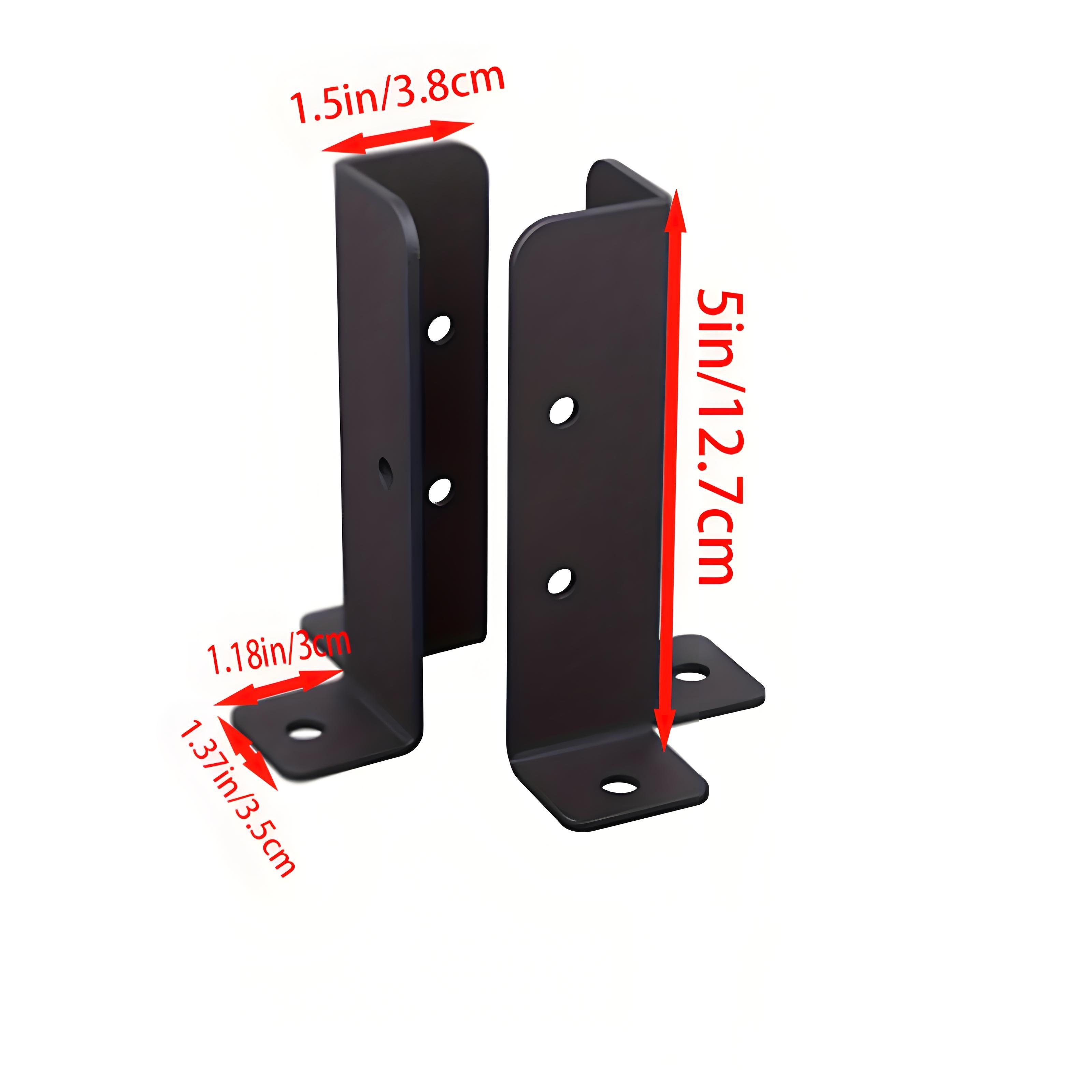 Heavy duty Adjustable Deck Post Anchor Brackets Tall Double - Temu