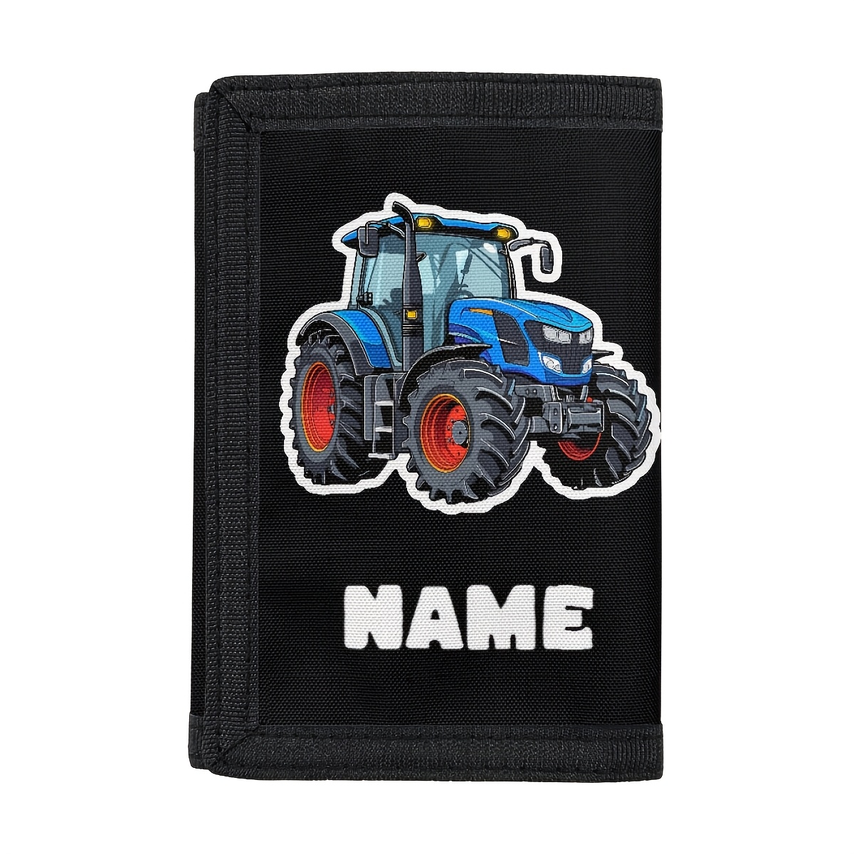 TEMU Fabric Wallet, Supports Custom Name/text Customizationthe Design Includes Multiple Card Slots, Can Store Cash, Cards, Ids And More, Suitable For