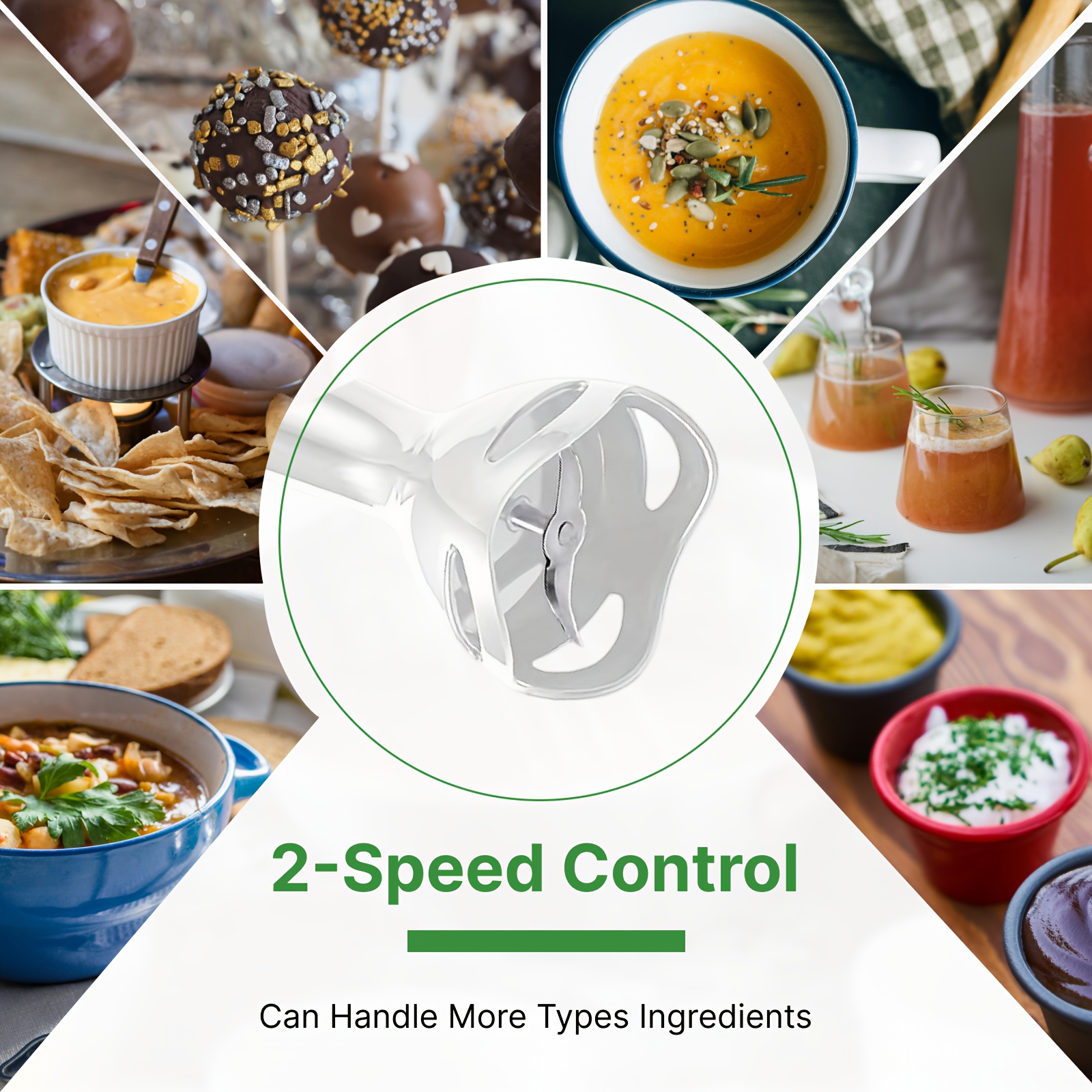WanT Electric Immersion Hand Blender, Mixer, Chopper, Powerful 180... product image 4