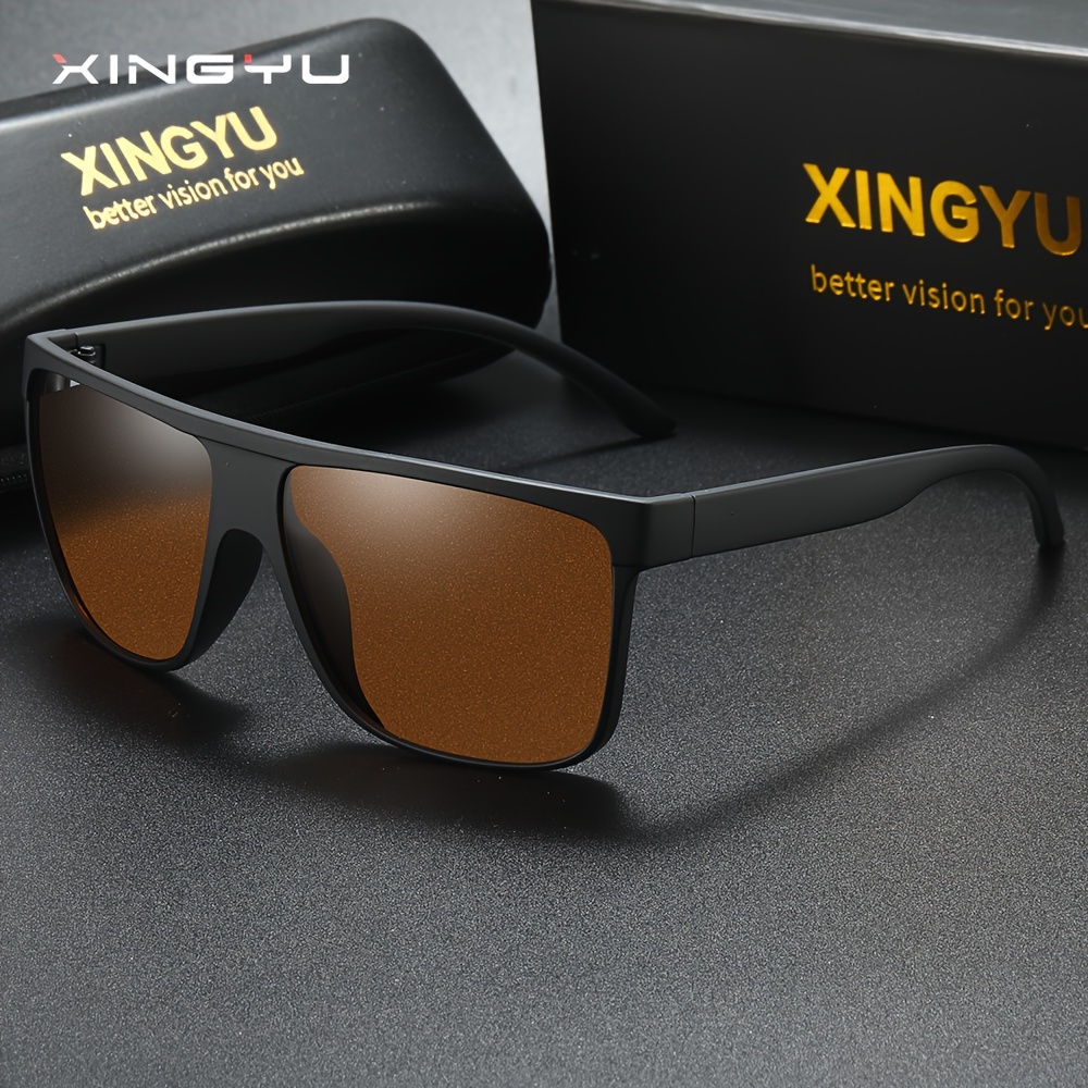 

Xingyu Men's Large Frame Polarized Sunglasses, Outdoor Cycling Sports Fishing Sunglasses, Driver Driving Glasses Party Favors Sunglasses