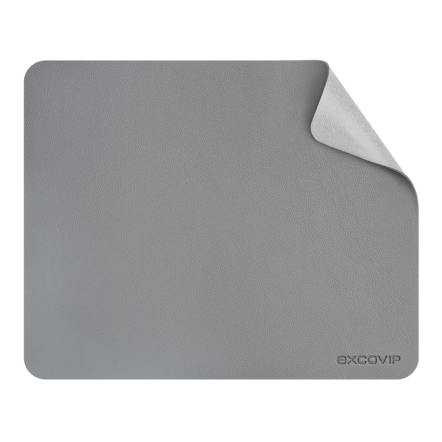 TEMU Small-sized Pu Faux Leather Mouse Pad, Simple And Comfortable, For Study And Office Use, Ins-style, 1pc, Size: 22x18cm/8.66x7inch