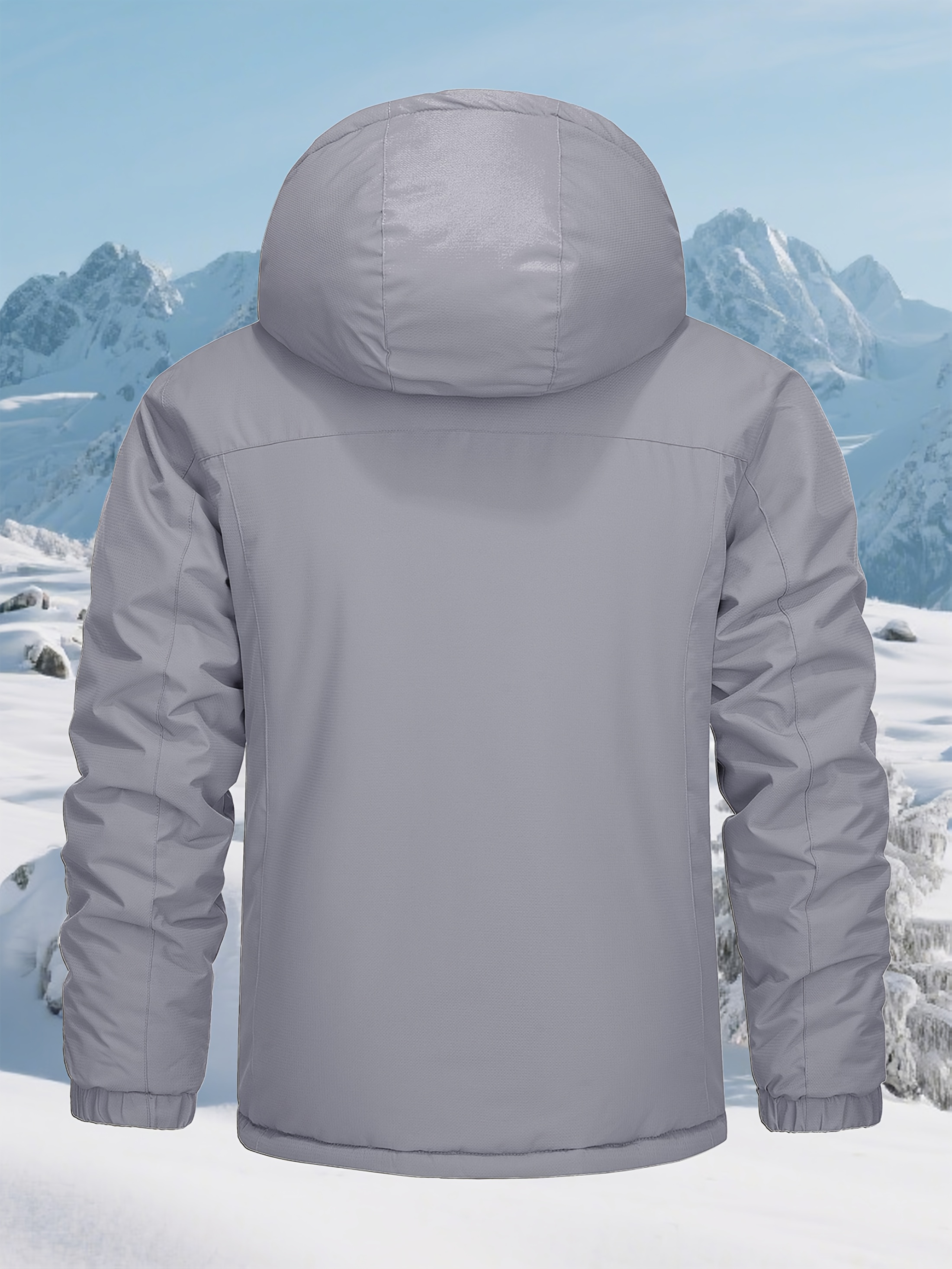 Men's Windproof Fleece Lined Ski Snowboard Jacket