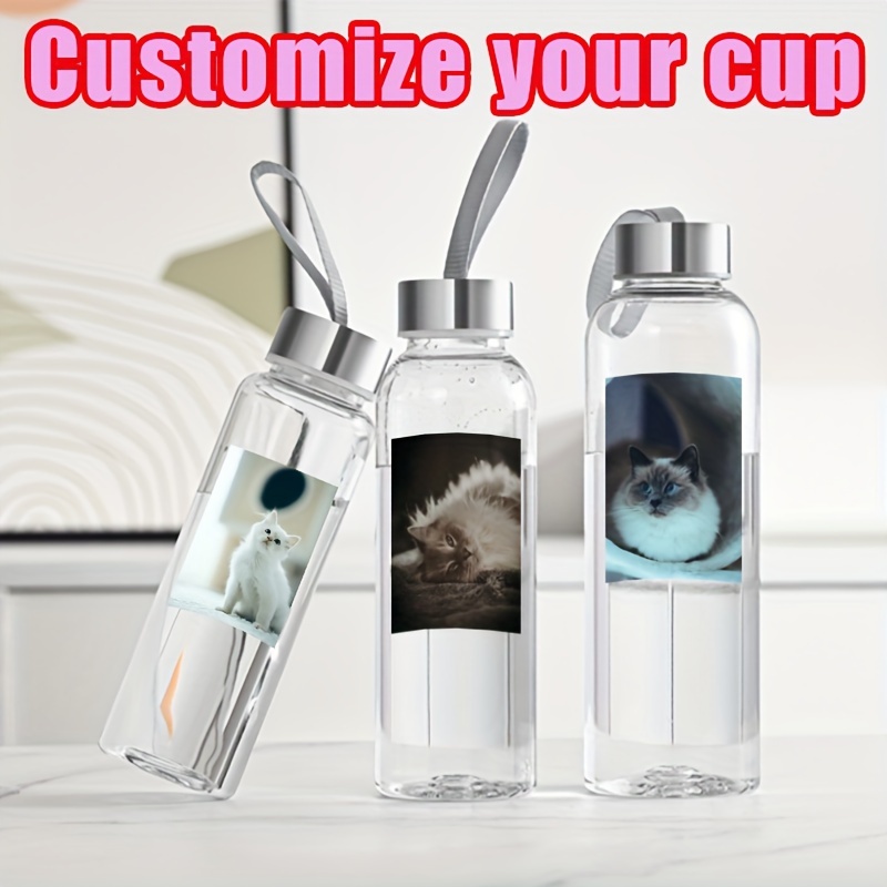 

Customizable - 300/400/500ml, Leakproof & Portable For , , And Cycling - For Christmas, Halloween, 's, Thanksgiving,