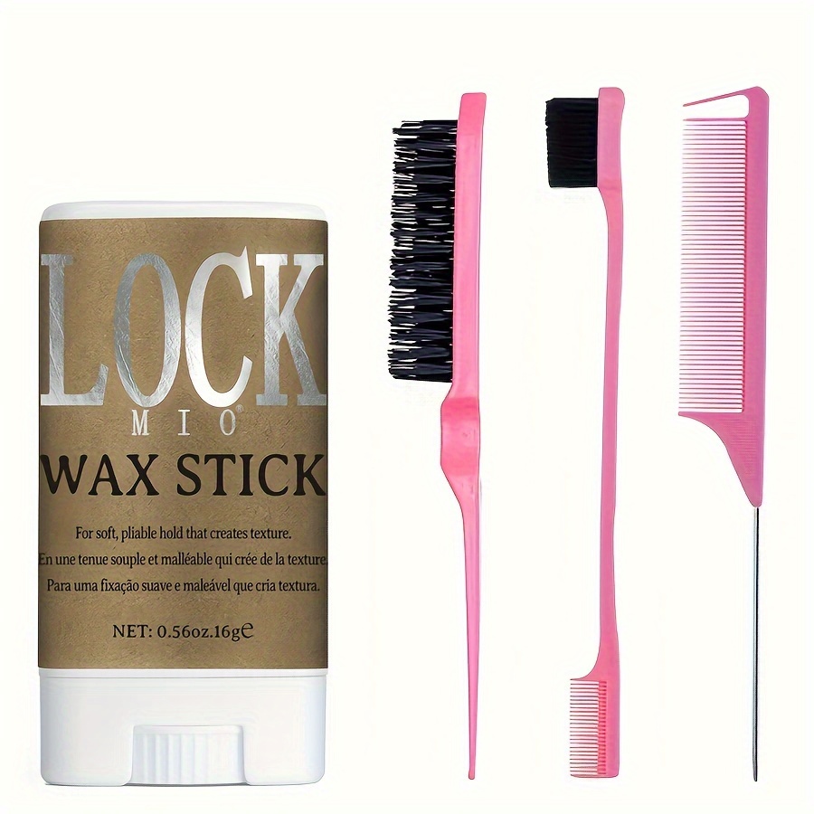 Hair Styling Wax Stick With Edge Control Hair Gel Hair Care - Temu