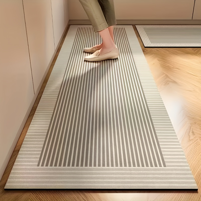 Image of Anti-slip Mud Bathroom Floor Mat, 3.7mm Thick, Quick-drying Anti-slip Foot Mat, Suitable For Kitchen Sink, Bathroom Dry Area, Laundry Room