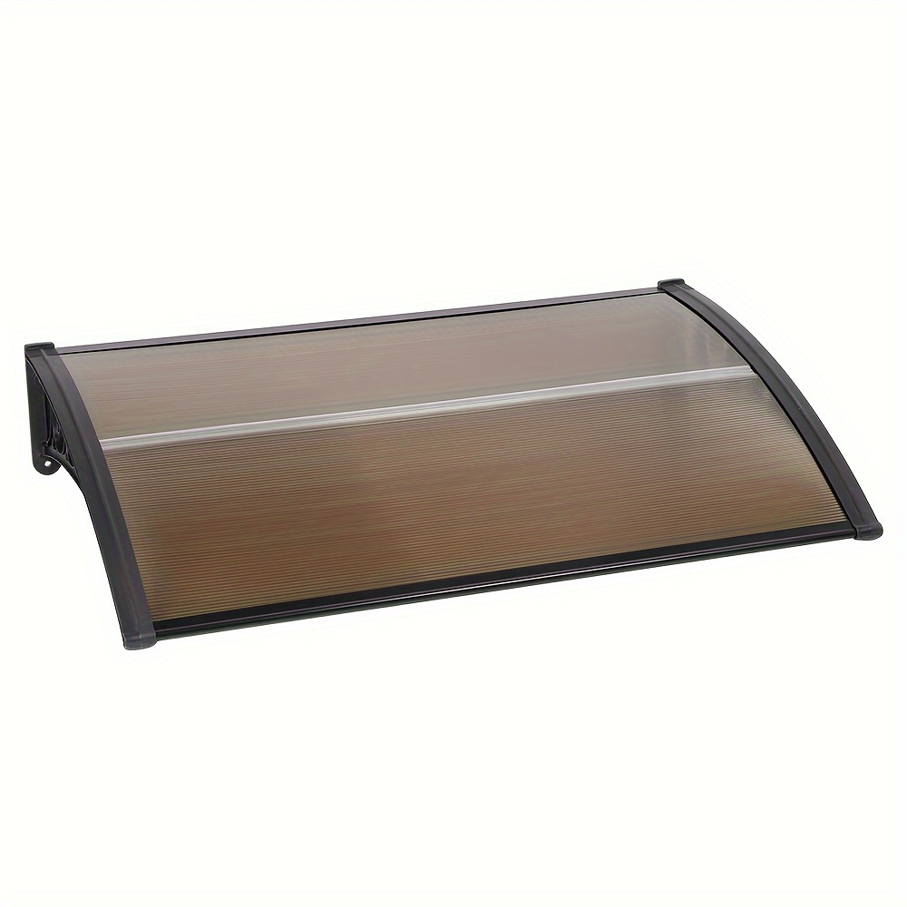 Image of Outdoor Awning, Door And Window Awning 60 X Cm, Uv Protection Awning, Entrance Door Awning, Support Shelter Uv Protection, Rain Protection, Snow Protection