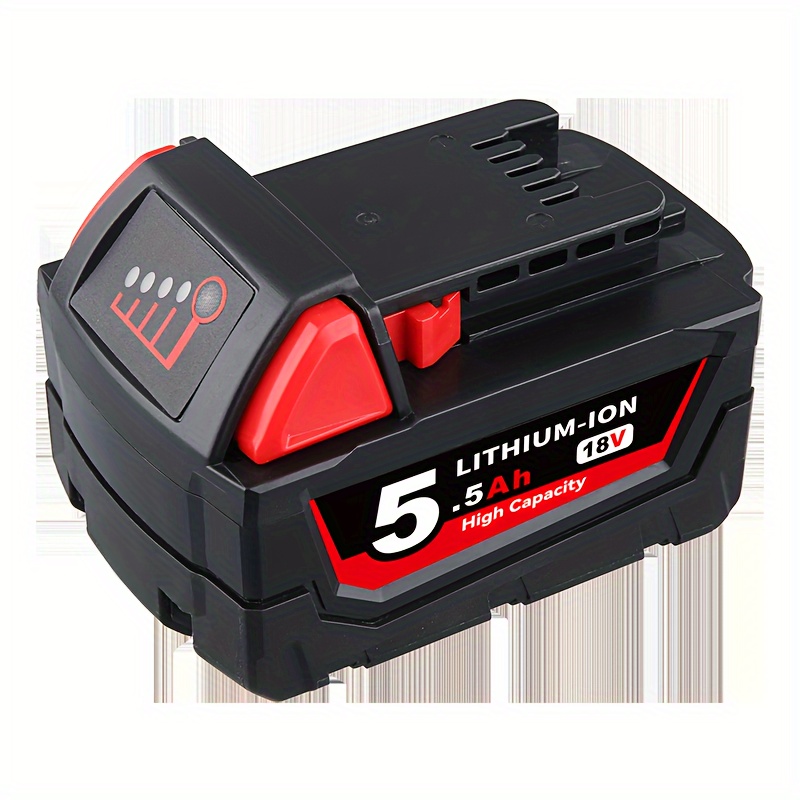 

5500mah Replacement For Fit For M18 Cordless Power Tools 18v Xc5.0 Lithium Battery 48-11-1852 48-11-1850 48-11-1862 48-11-1812