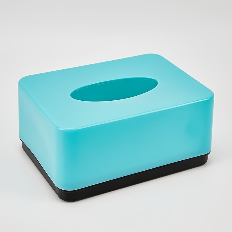 large rectangular tissue box dispenser durable plastic kitchen dining room organizer with   design 6 3 x 4 3 x 2 9 for   hotel use kitchen storage modern aesthetic   Product details 5