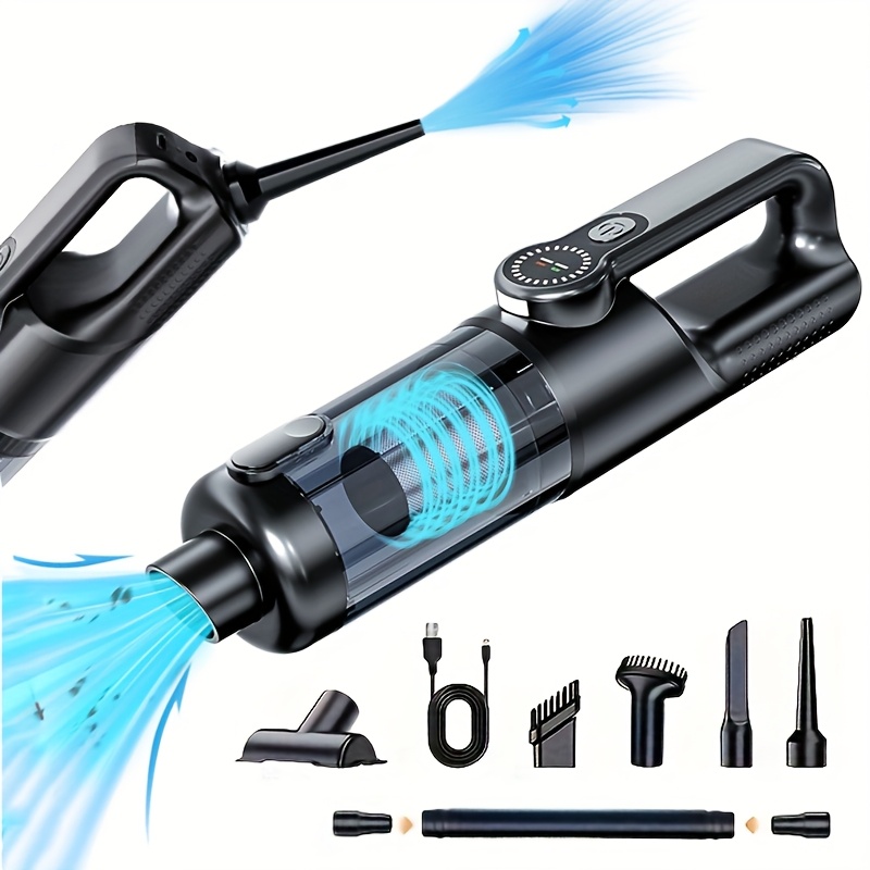 car wireless handheld vacuum cleaner with strong suction lightweight and portable usb charged with led lighting and the abs body is suitable for home and car cleaning car vacuum cleaner Product details 0