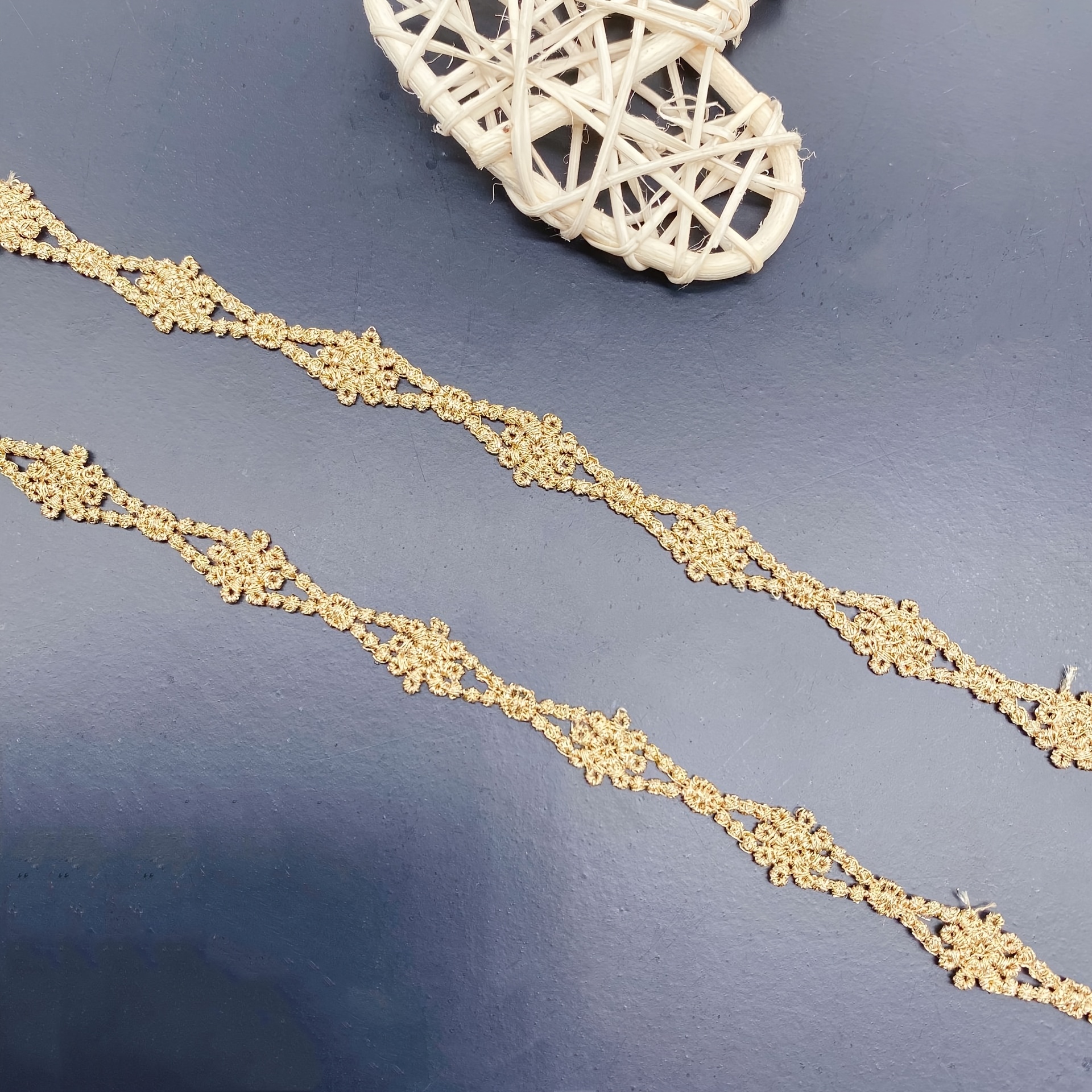 Of Lace, Diy Handmade Decorative Lace, Suitable For Clothes, Hats, And Home Decorations, Lace Fabric