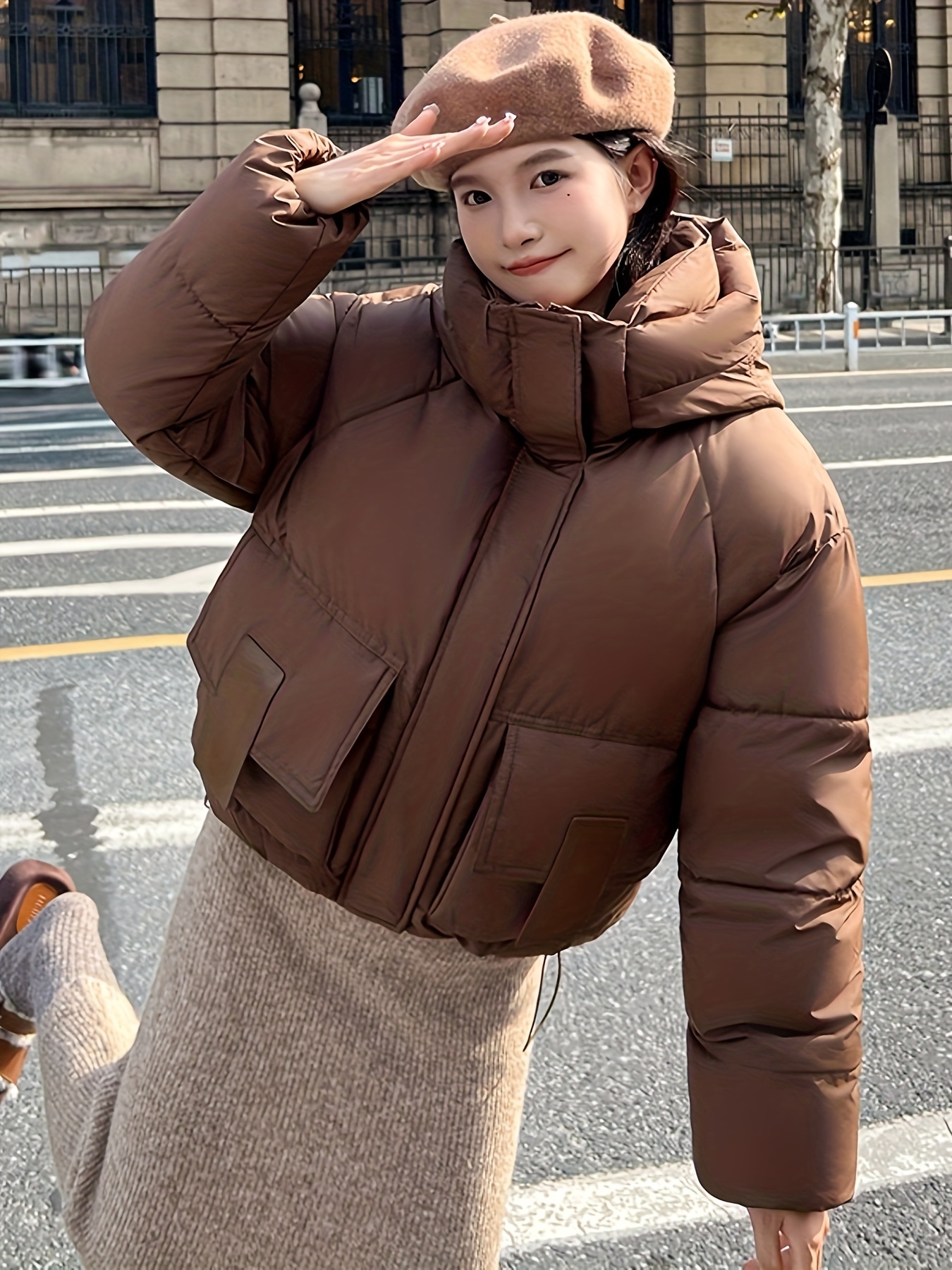 Cold Weather Womens Warm Winter Clothes Women's Casual Short