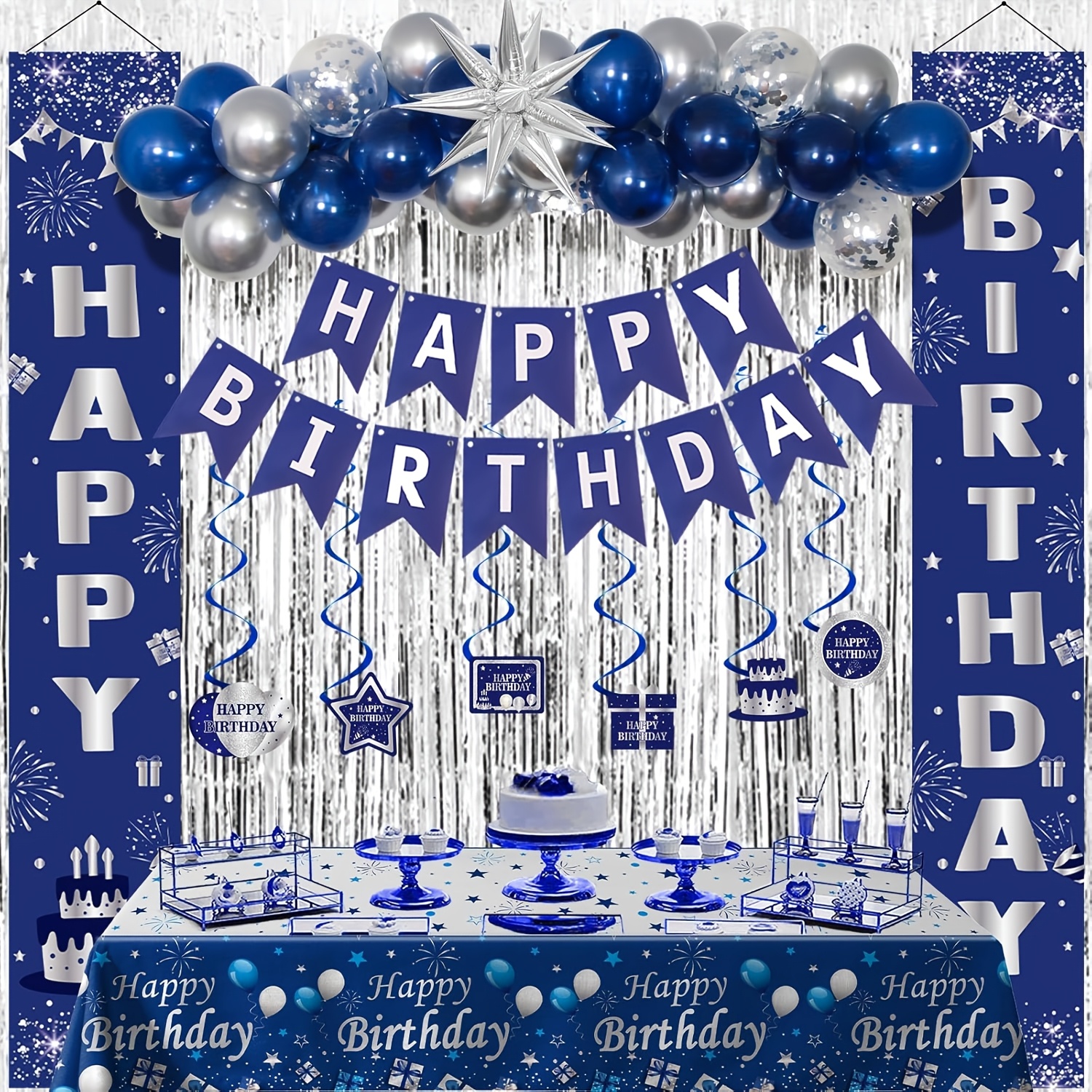 birthday decoration for men sold on Temu United States, image size:1500x1500