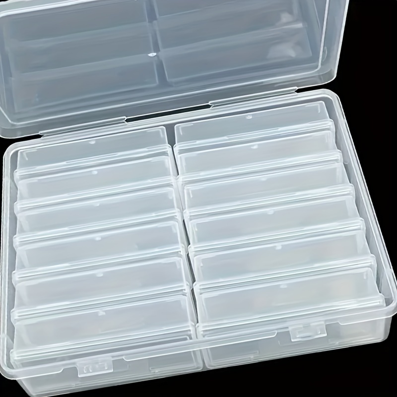 large capacity jewelry box 12 independent compartments transparent portable storage organizer for hair accessories necklaces and rings   Product details 1