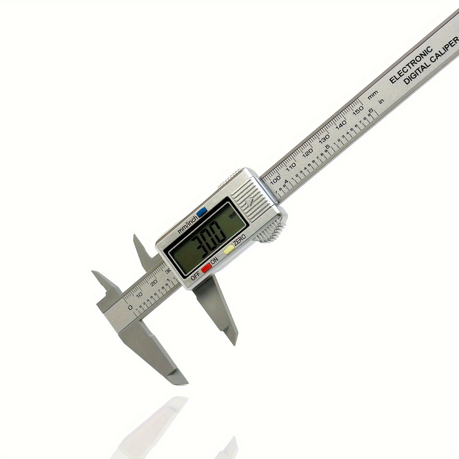 Digital Vernier Calipers Lcd Electronic Caliper Carbon Fiber Temu