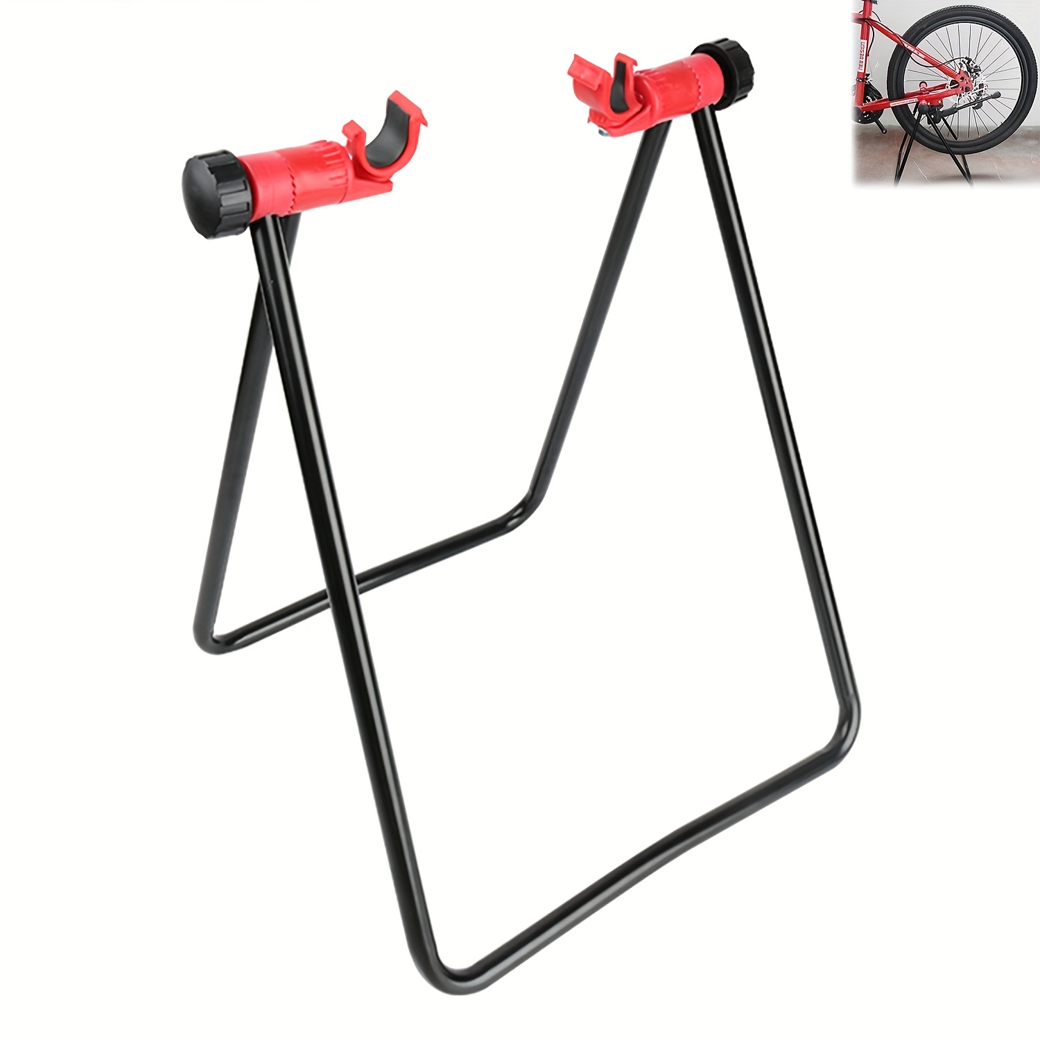 TEMU Mountain Bike Repair Vertical Stand Rack Display Stand Ideal For Working On Bike