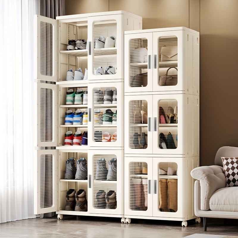 Cajón de almacenamiento plegable para armario, organizador de ropa, caja en  capas, divisores, estante para cocina