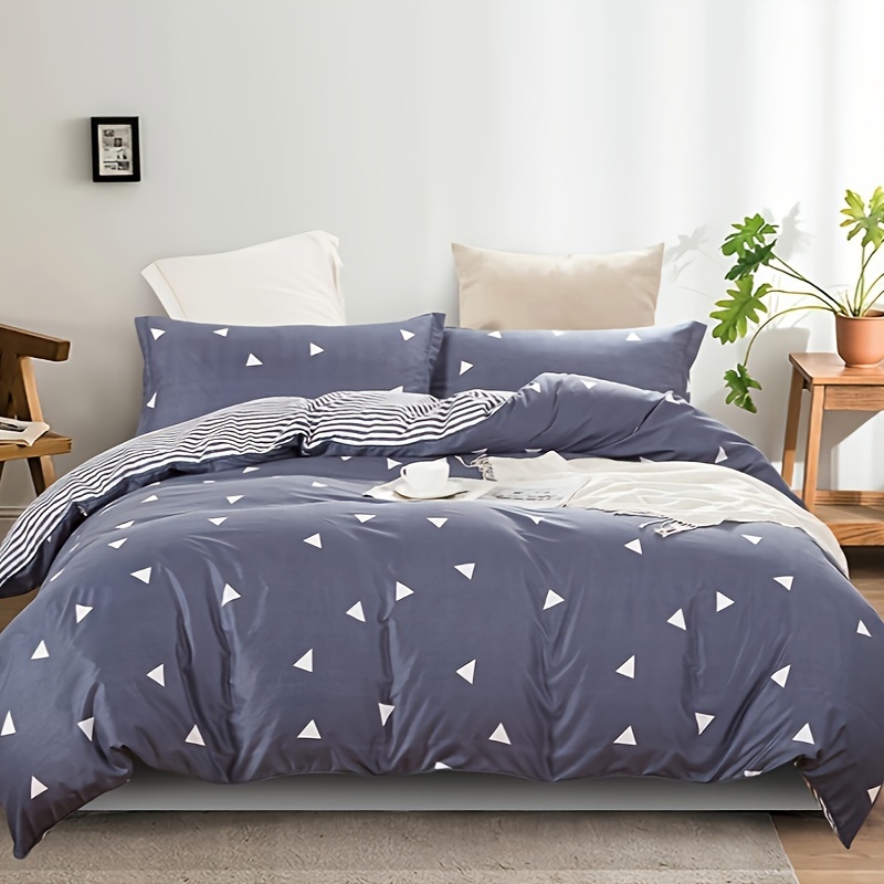 TEMU Duvet//quilt Cover Set - Au Size - Queen/king/super King Size 3pcs (1 Quilt Cover + 2 Pillowcases)