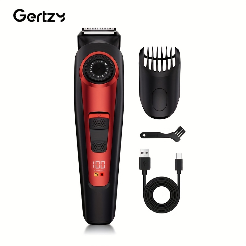 Men's Multifunctional Electric Trimmer, Suitable For Trimming Beard, Chest Hair And Body Hair, Usb Portable Charging, Adjustable Length, Ideal Gift , Father's Day Gift