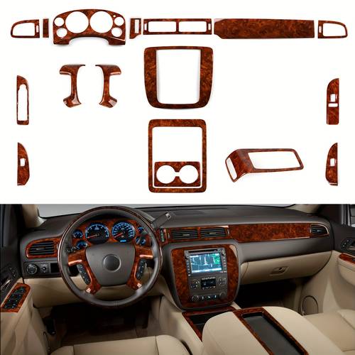 item picture car center console armrest panel sticker abs interior for for xl 2007 2014 accessories