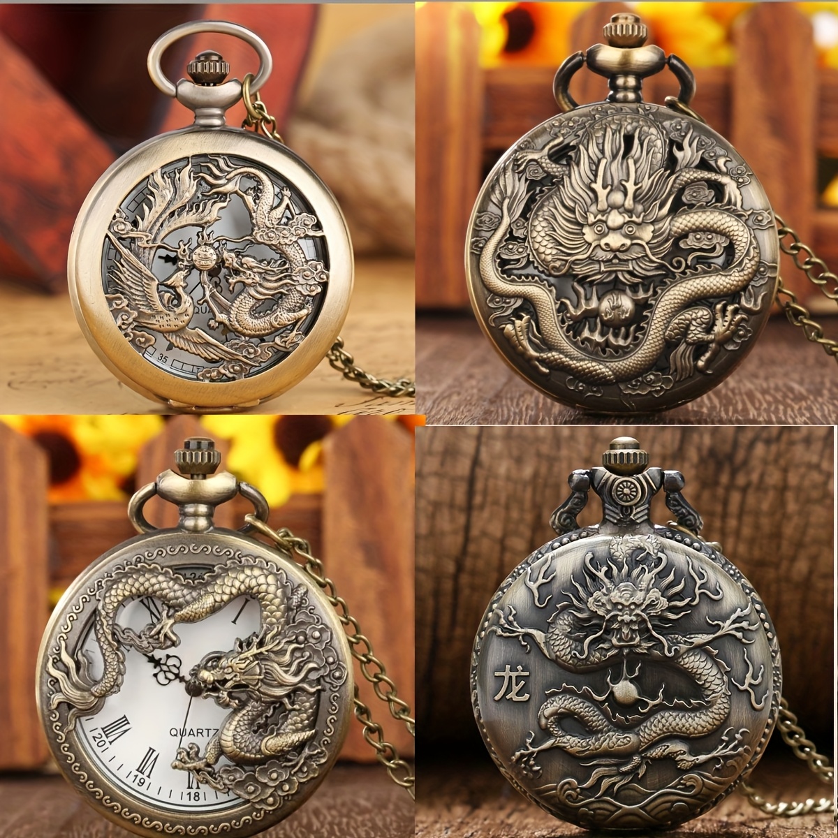 pocket watches sold on Temu United States