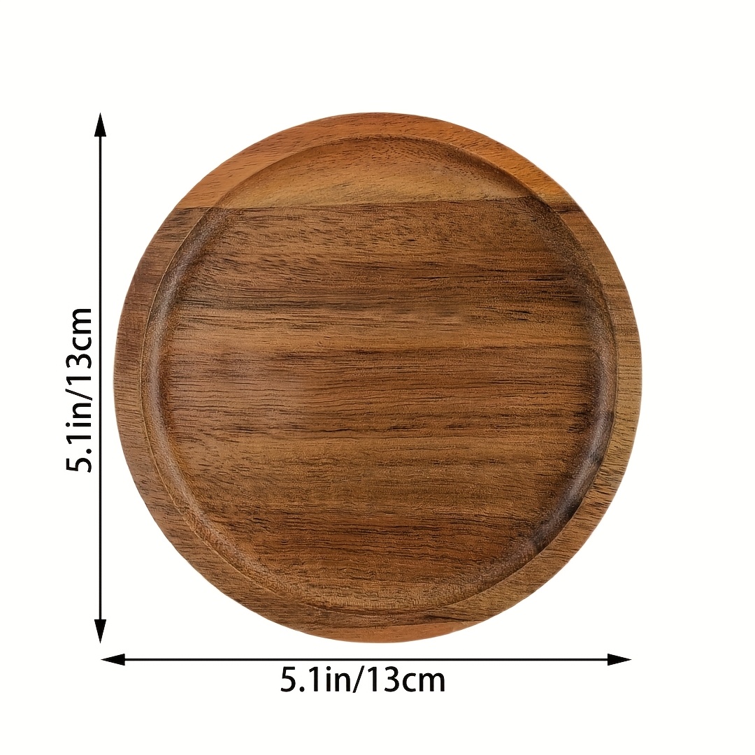 holzteller 13 cm / 20 5 cm durchmesser desserts