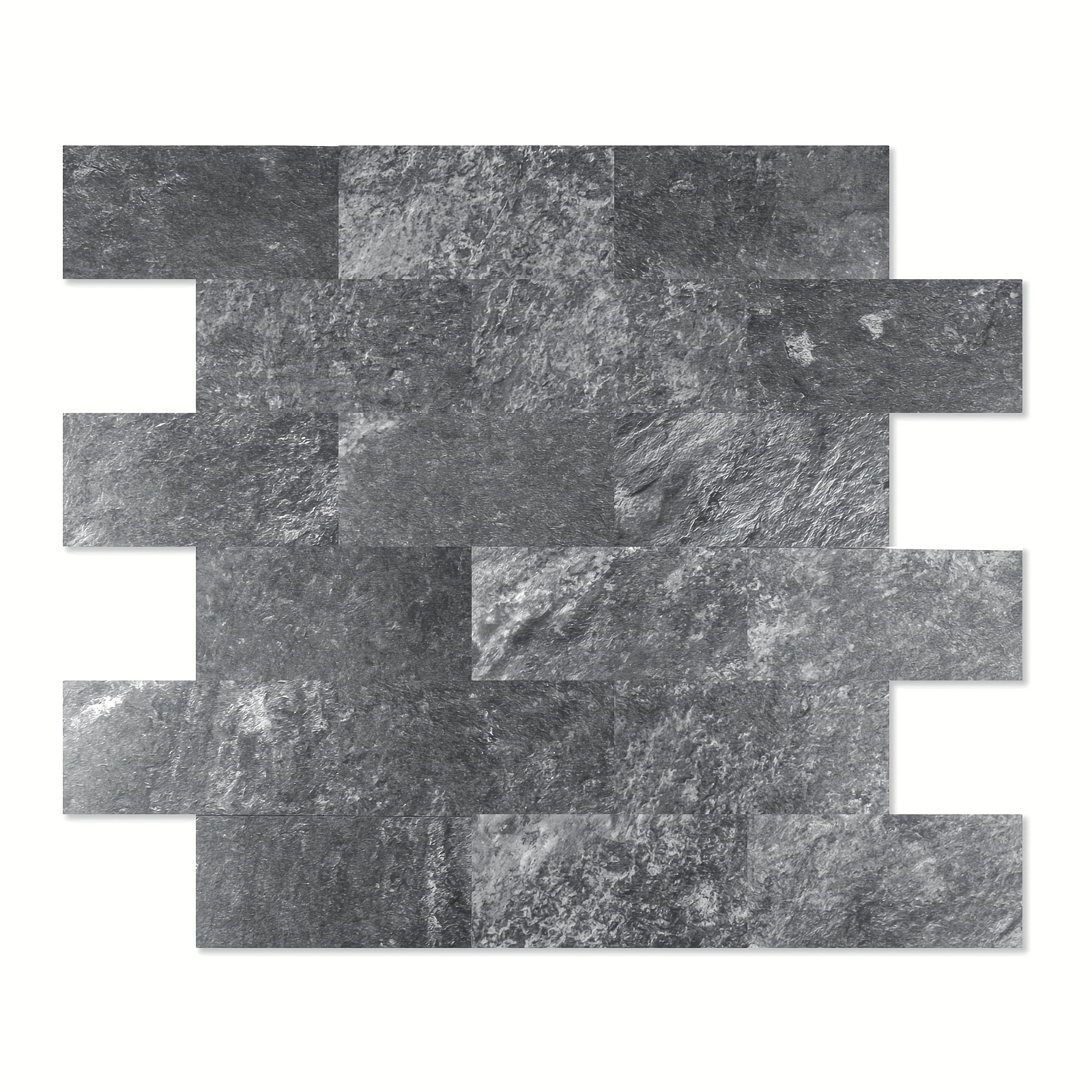 10pcs Peel And Stick Tile Backsplash Pvc Wall Tiles, Stick On Backsplash For Kitchen, Bathroom Tile, Fireplace, Laundry