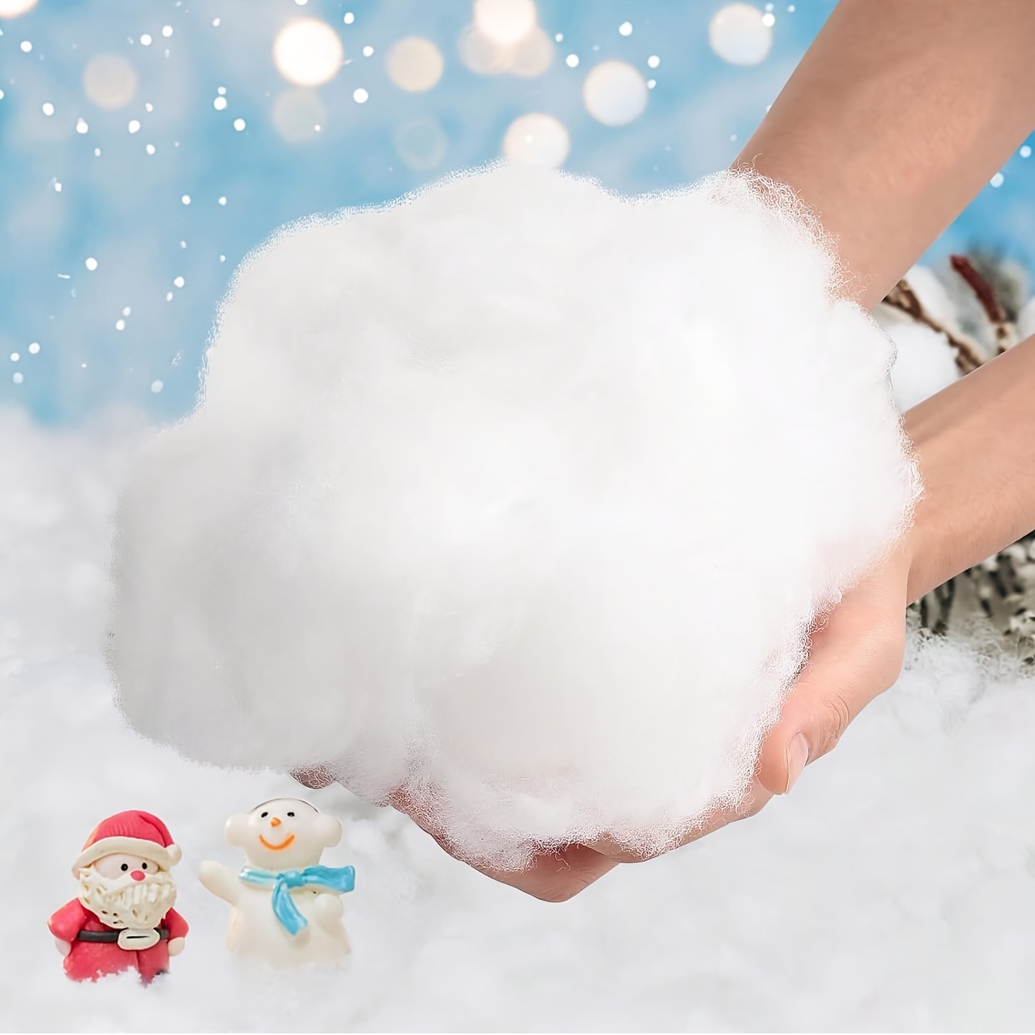 

Festive Christmas Diy - 21cm/8.27in X 31cm/12.2in - Super Fine Fiber, No Feathers, No Electricity Required - Perfect For Photography Props, Window Displays, And Decorations