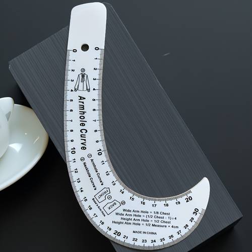 1pc régua de curva de : ferramenta para de roupas e desenho de escalas