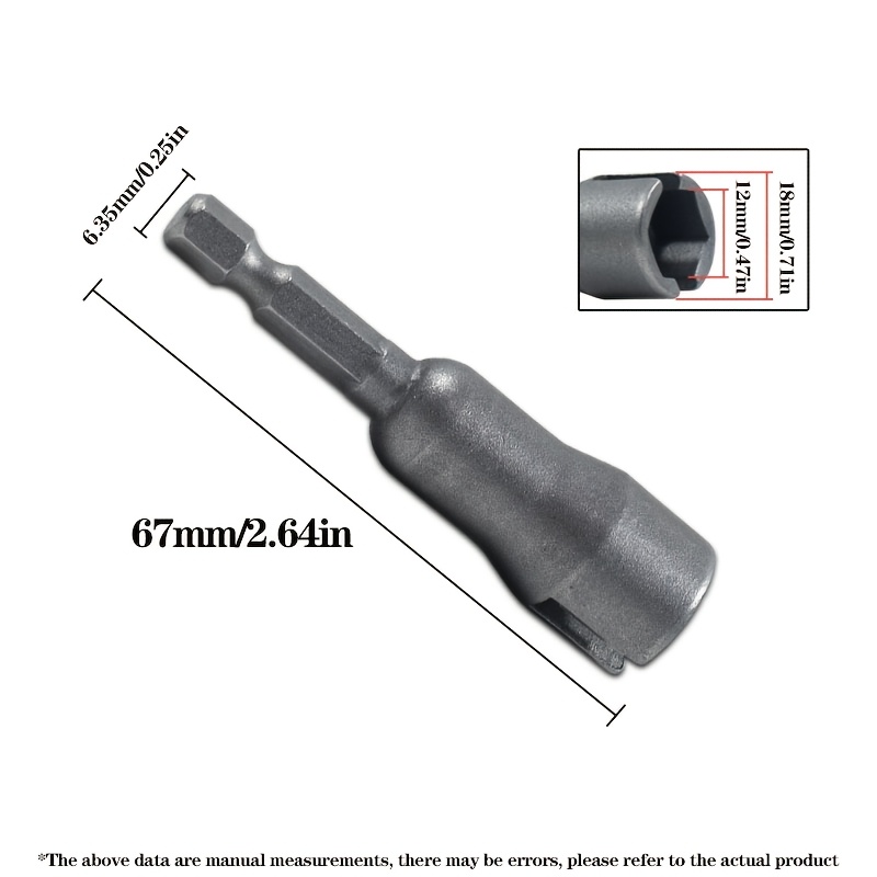 Multi-functional Nut Socket, Inner Arc Edge , Electric Drill Air Batch With Screw Tool, Heavy-duty Socket Wrench, Multi-scene Professional Socket Tool, Hexagonal