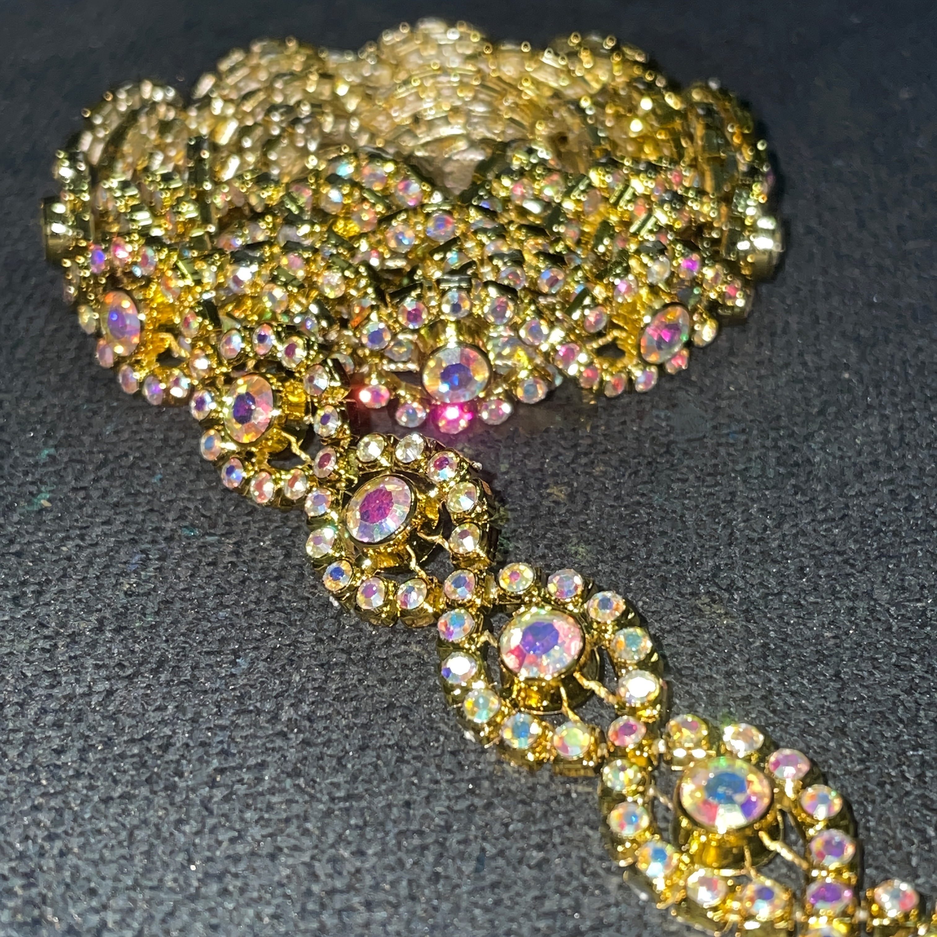 TEMU Bande de Strass Colorée, 100 cm/39,37 pouces, Incrustation de Strass , Parfaite pour Robes de Mariée, Chapeaux, Chaussures, Décorations DIY,