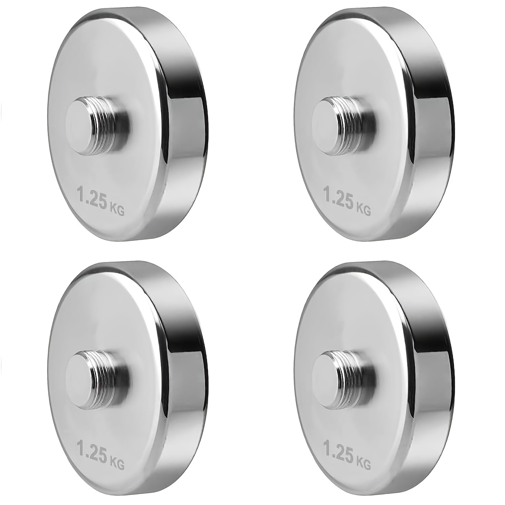 Northdeer Weight Plates For Steel Dumbbells Disc Set 4pcs 0.25kg 0.75kg 1.25kg 1.5kg 2.5kg 4kg ( Of Size) - Only Compatible With Northdeer Dumbbells