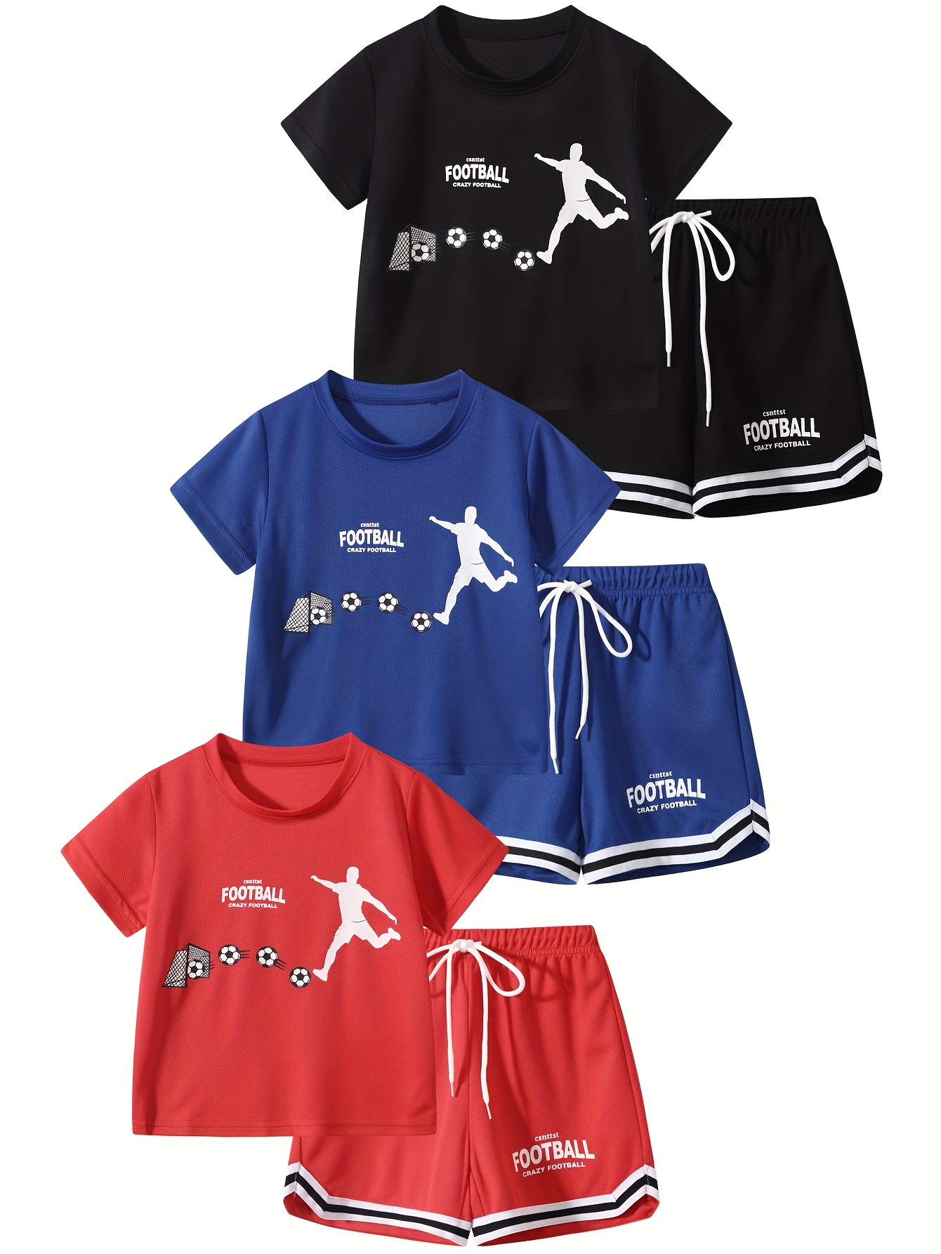 Amazon.com: LAIFU Kids Soccer Jerseys for Boys Girls