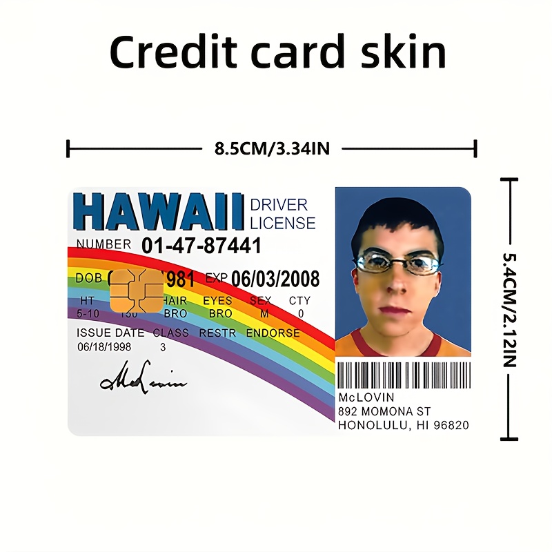 &*;Driver License Credit Card Sticker&*;Credit Card Sticker used for EBT, transportation, keys, credit cards, debit cards, card skins, protect bank cards, no bubbles, High Quality, suitable for small chip cards