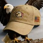 2pcs american flag baseball caps suitable for history police bald 50 star stripe commemorative hats with statue of 1776 2026 dates unisex gift for men women police uniform