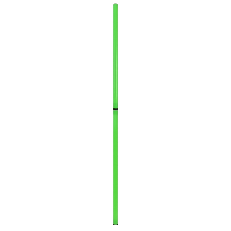 TEMU Poteau vert de 1,5 mètre en 2 sections, pouvant être emboîté et associé à un seau porte-panneau/base remplie d'eau/de sable, aux , adapté à